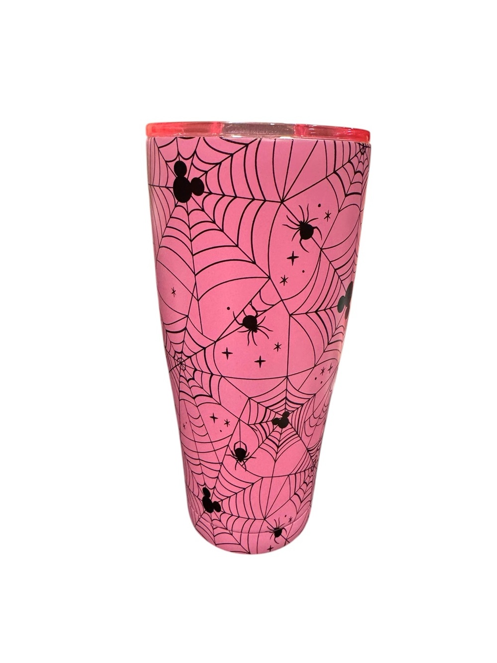 Disney Pink Spiderweb Travel Tumbler